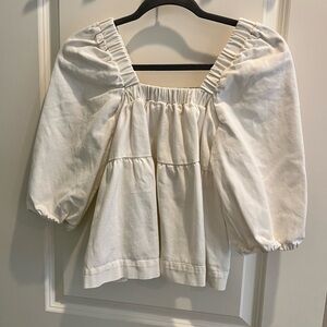 HM Elegant Cream Women's Top